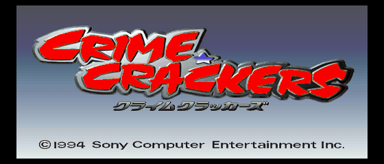 Crime Crackers Title Screen